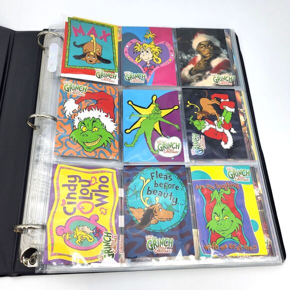 How the Grinch Stole Christmas First Edition 3 Ring Binder Album 98 Cards - Picture 2 of 16